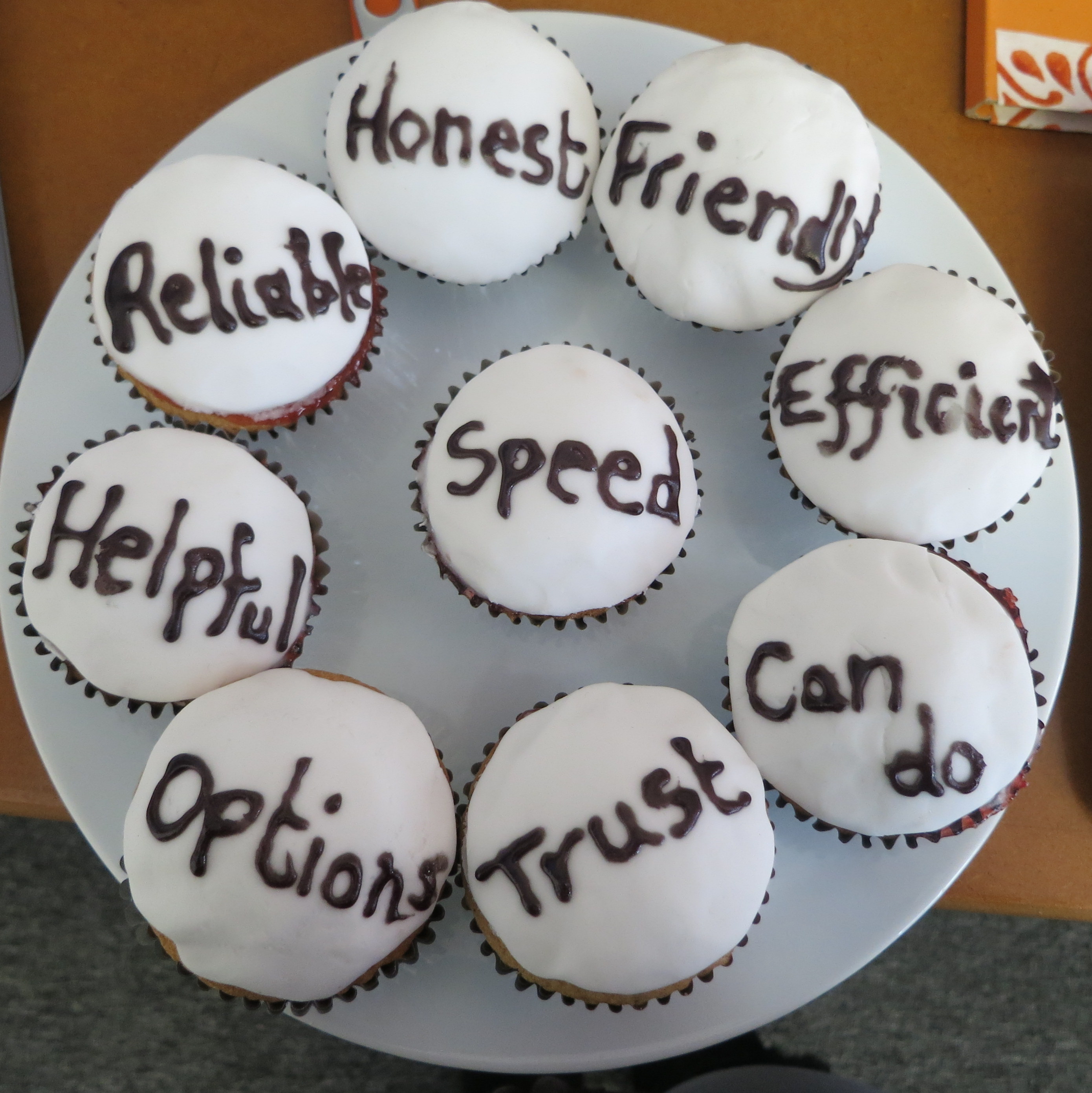 Say it with cakes - great customer service