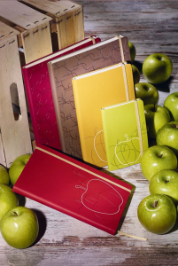 Range of apple peel notebooks