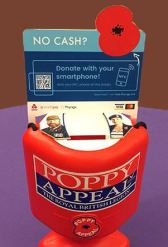 Cashless Donations using NFC enabled merchandise