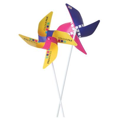 Promo Windmills Branded with Custom Logo
