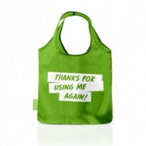 Recycled Promotional Shopping Bottle Bag