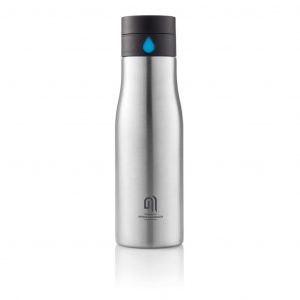 Promotional Water Bottles - Aqua Hydration Tracking Bottle