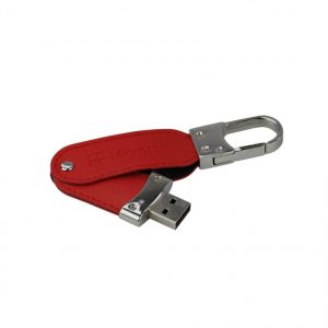 Promotional Leather USB Stick Custom Printed