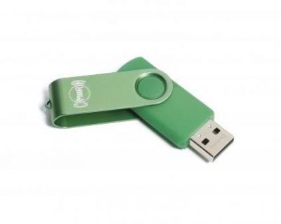 Twister Colour USB Flash Drive Printed with Logo