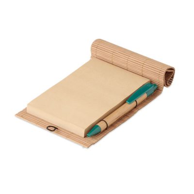 Unique Promotional Sustainable Notebook and Pen Set