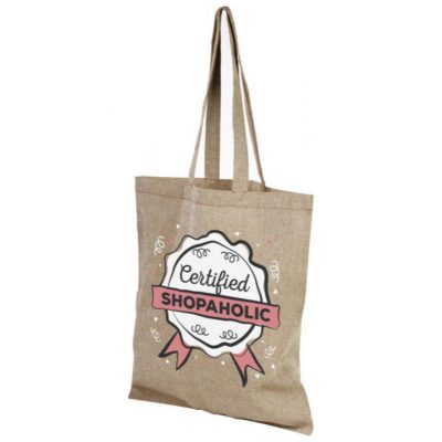 Branded Recycled Cotton Tote