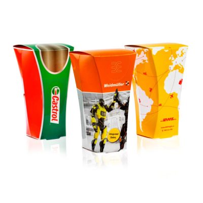 Tissue Cup Branded with logo