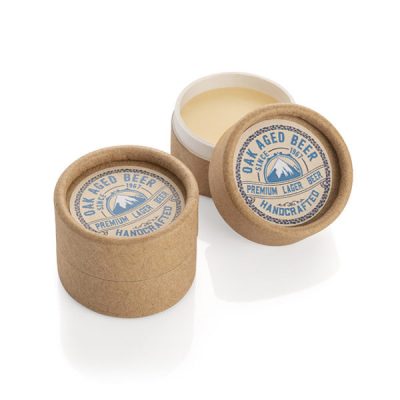 Branded Eco Mini Lip Balm Jar - FSC Cardboard