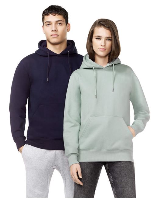 Hoodie made from 80% Combed Organic Cotton 20% Recycled Post-consumer  Polyester - The Sourcing Team