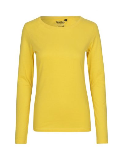 Ladies Long Sleeve T-Shirt from Certified Organic Fair Trade Cotton