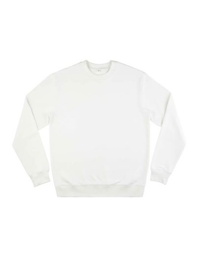 Sweatshirt made from 80% Combed Organic Cotton 20% Recycled Post-consumer Polyester